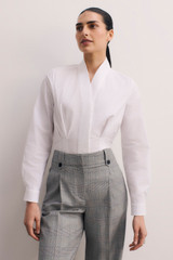 Avio Cotton Shirt White