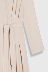 Cervo Water Repellent Trench Coat Stone