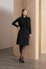 Parella Sculpt Knit Dress Black Parella Sculpt Knit Dress Black
