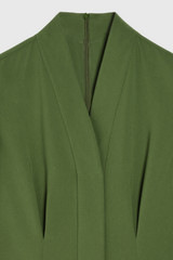 Doppio Crepe Andria Dress Spring Green