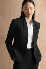 Clever Crepe Mira Jacket Black Clever Crepe Mira Jacket Black