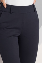 4-Way Stretch Haydon Super Slim-Leg Trousers Navy