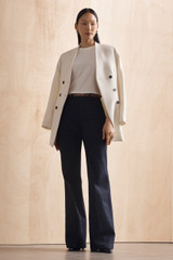 Roche Silk Top Ivory Roche Silk Top Ivory
