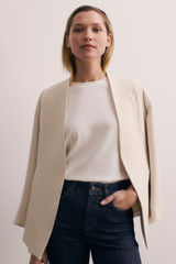 Roche Silk Top Ivory