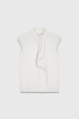 Veroli Silk Blouse Ivory