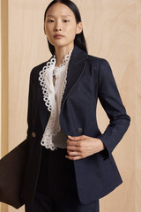 Veroli Silk Blouse Ivory Veroli Silk Blouse Ivory