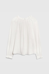 Charfield Blouse Ivory Silk