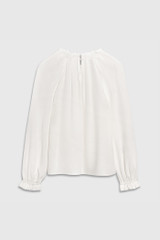 Charfield Blouse Ivory Silk