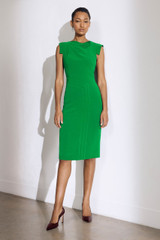 Clever Crepe Elland Dress Vibrant Green Clever Crepe Elland Dress Vibrant Green