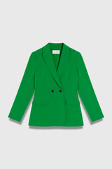 Clever Crepe Knighton Jacket Vibrant Green