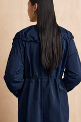 Eastleigh Water Repellent Mac Navy Eastleigh Water Repellent Mac Navy