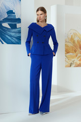 Clever Crepe Lorelli Jacket Vibrant Blue
