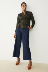 Belleville Top Khaki 4-Way Stretch Twill Belleville Top Khaki 4-Way Stretch Twill