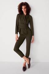Belleville Top Khaki 4-Way Stretch Twill Belleville Top Khaki 4-Way Stretch Twill