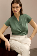 Howell Cotton Knit Top Eucalyptus Howell Cotton Knit Top Eucalyptus