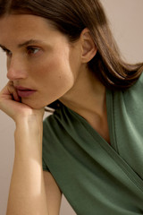 Howell Cotton Knit Top Eucalyptus Howell Cotton Knit Top Eucalyptus