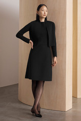 Miri Sculpt Knit Jacket Black Miri Sculpt Knit Jacket Black