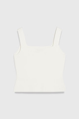 Keighley Sculpt Knit Top Ivory Keighley Sculpt Knit Top Ivory