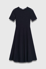 Alserio Stretch Knit Dress Navy
