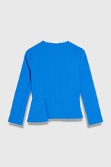 Malone Stretch Tailoring Top Sapphire Blue