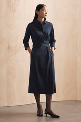 Sedona Cotton Dress Navy Sedona Cotton Dress Navy