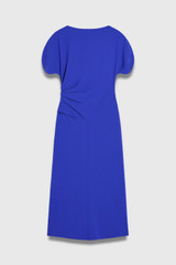 Salerno Crepe Dress Vibrant Blue Salerno Crepe Dress Vibrant Blue