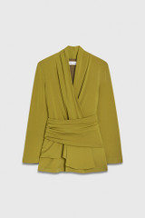 Belleville Top Olive Green Recycled Jersey Belleville Top Olive Green Recycled Jersey