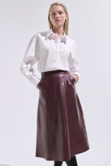 Como Cotton Oversized Shirt White Como Cotton Oversized Shirt White