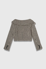 Marseille Spring Tweed Jacket Black And Ivory Marseille Spring Tweed Jacket Black And Ivory