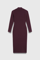 Sculpt Knit Gradara Dress Deep Plum