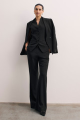 Clever Crepe Knighton Jacket Black