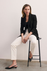 Clever Crepe Knighton Jacket Black