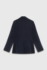 Clever Crepe Knighton Jacket Navy