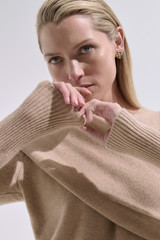 Cetona Cashmere Sweater Light Fawn Cetona Cashmere Sweater Light Fawn