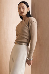 Cetona Cashmere Sweater Light Fawn Cetona Cashmere Sweater Light Fawn