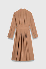 Cervo Crepe Trench Coat Light Camel Cervo Crepe Trench Coat Light Camel