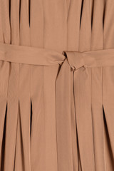 Cervo Crepe Trench Coat Light Camel Cervo Crepe Trench Coat Light Camel