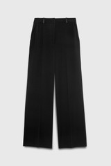 Clever Crepe Wide-Leg Trousers Black Clever Crepe Wide-Leg Trousers Black