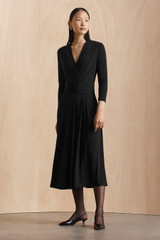 Auletta Jersey Dress Black Auletta Jersey Dress Black