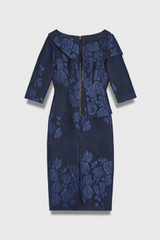 Palmerston Jacquard Dress Navy Palmerston Jacquard Dress Navy