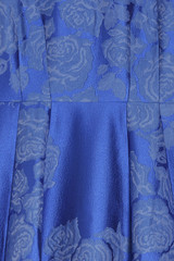 Adria Jacquard Gown Deep Cornflower Blue Adria Jacquard Gown Deep Cornflower Blue