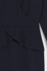Verrone Sculpt Stretch Crepe Dress Navy Verrone Sculpt Stretch Crepe Dress Navy