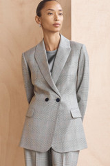 Knighton Prince Of Wales Jacket Grey Knighton Prince Of Wales Jacket Grey