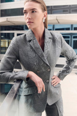 Abbeville Jacquard Jacket Soft Steel Grey Abbeville Jacquard Jacket Soft Steel Grey