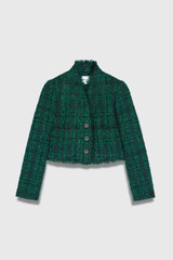 Alton Tweed Jacket Dark Green