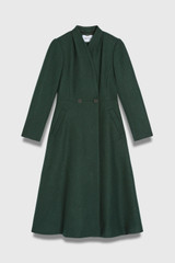 Finchley Wool Blend Coat Forest Green Finchley Wool Blend Coat Forest Green