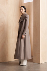 Knightley Wool Cashmere Blend Coat Dark Fawn Knightley Wool Cashmere Blend Coat Dark Fawn