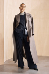 Knightley Wool Cashmere Blend Coat Dark Fawn Knightley Wool Cashmere Blend Coat Dark Fawn
