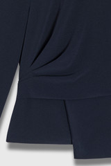 Clever Crepe Malone Top Navy Clever Crepe Malone Top Navy