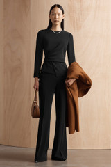 Clever Crepe Malone Top Black Clever Crepe Malone Top Black